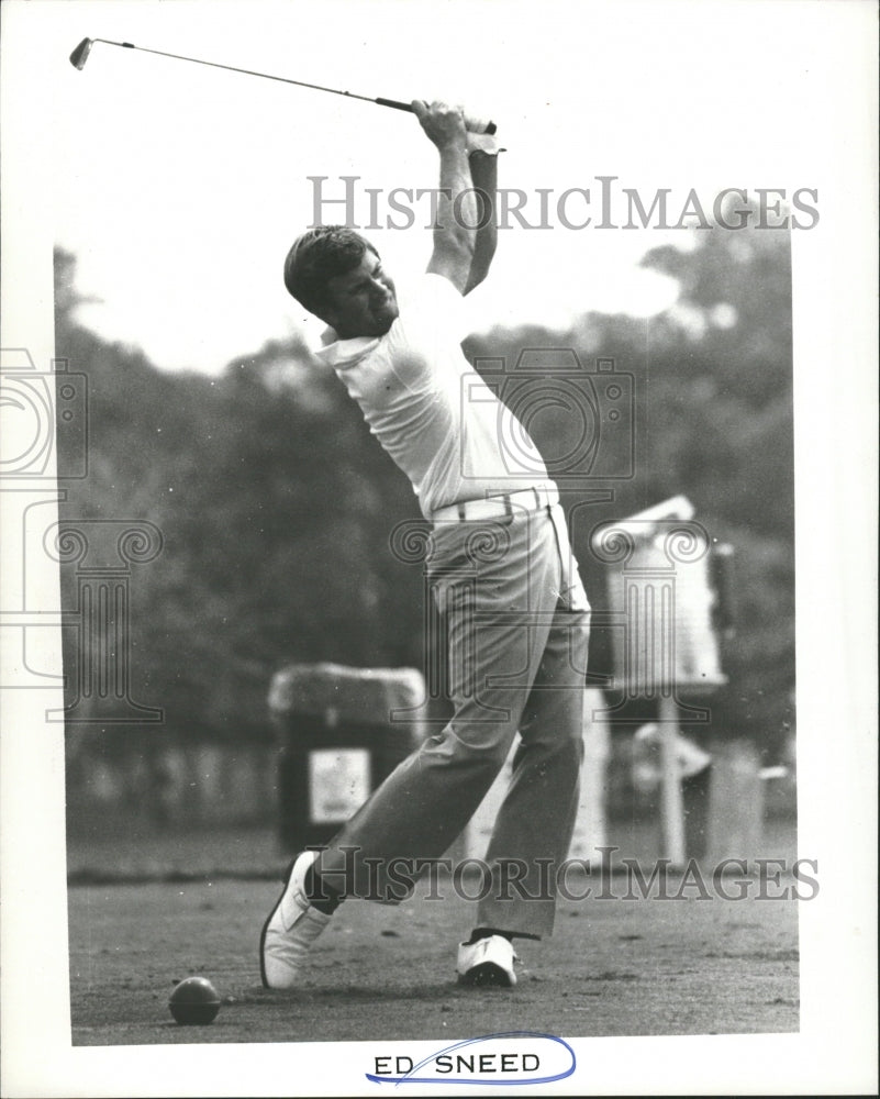 1976 Ed Sneed Professional Golfer PGA Tour - Historic Images