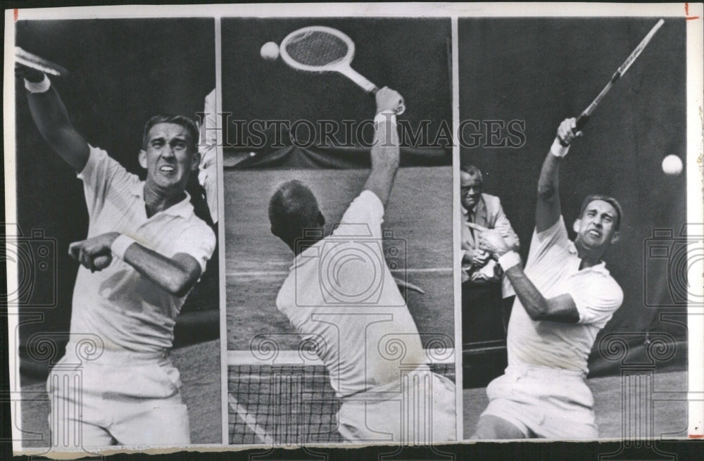 1961 Press Photo Donald Dell Frank Froehling National - Historic Images