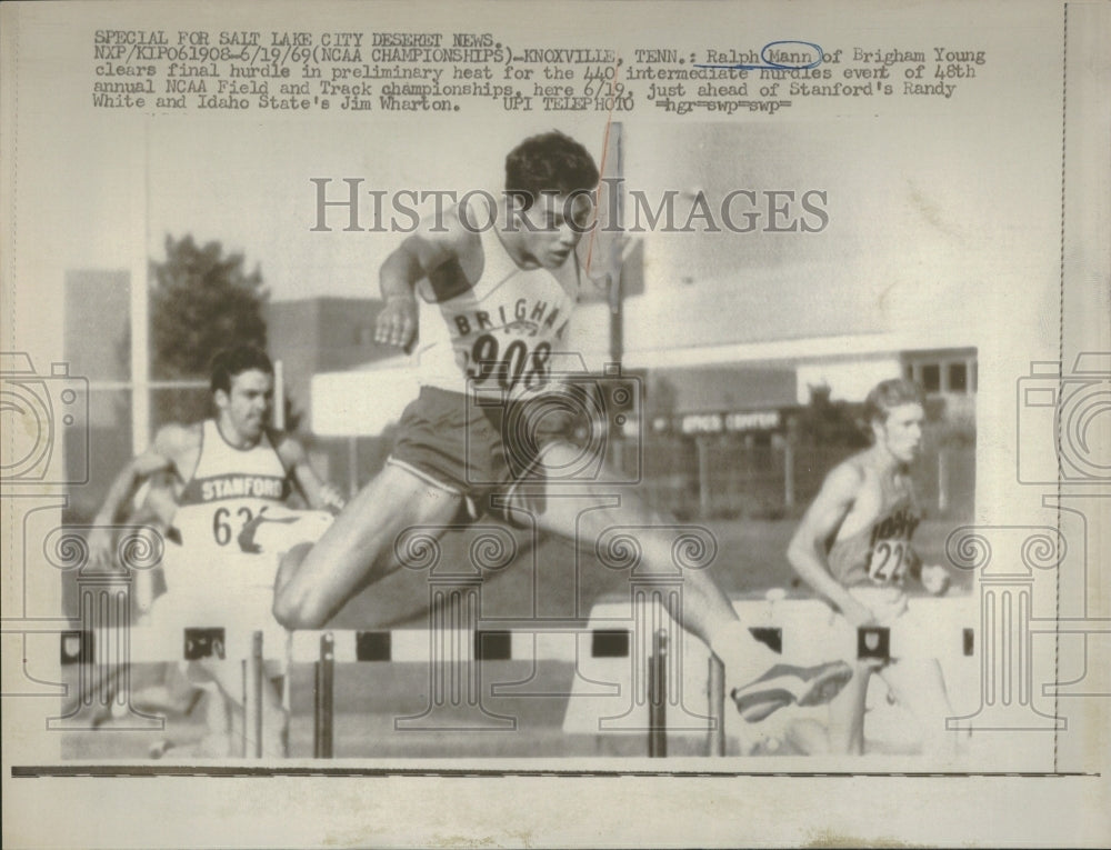 1969 Ralph Mann Stanford Randy White NCAA - Historic Images