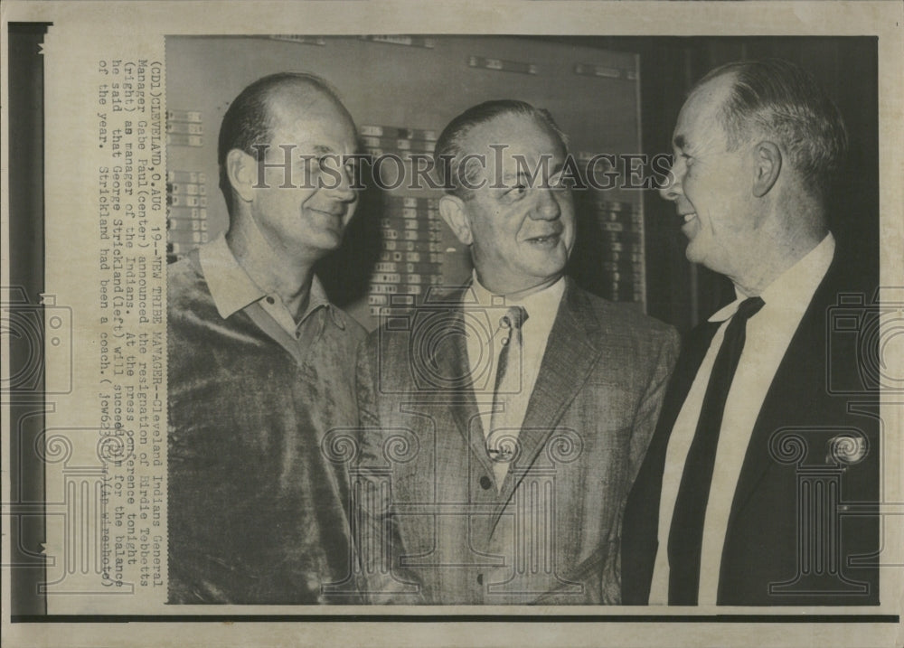 1965 Cleveland Indians George Strickland - Historic Images