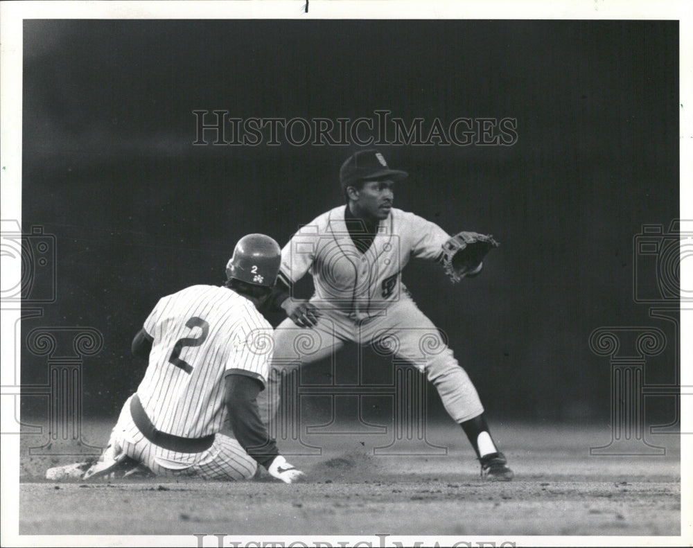 1989 Vance Law Baseball Chicago Cub Uribe - Historic Images