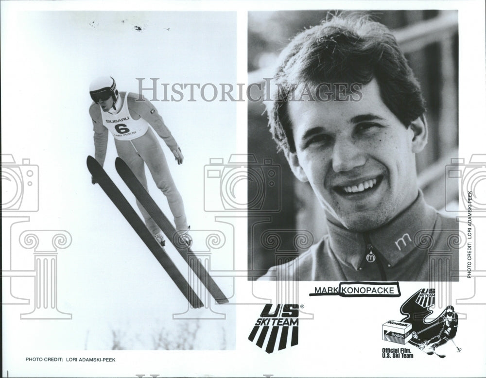 1985 Mark Konopacke U S Ski Team - Historic Images