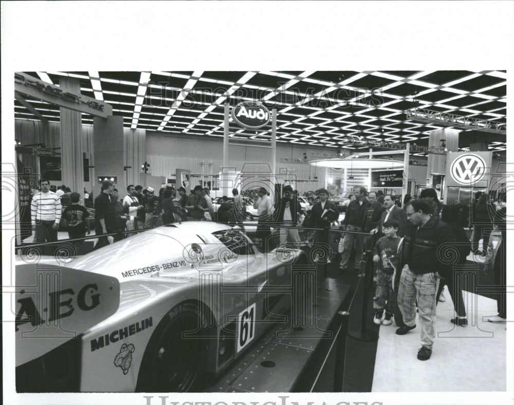 1991 Mercedes Race Car Auto Show Robinson - Historic Images