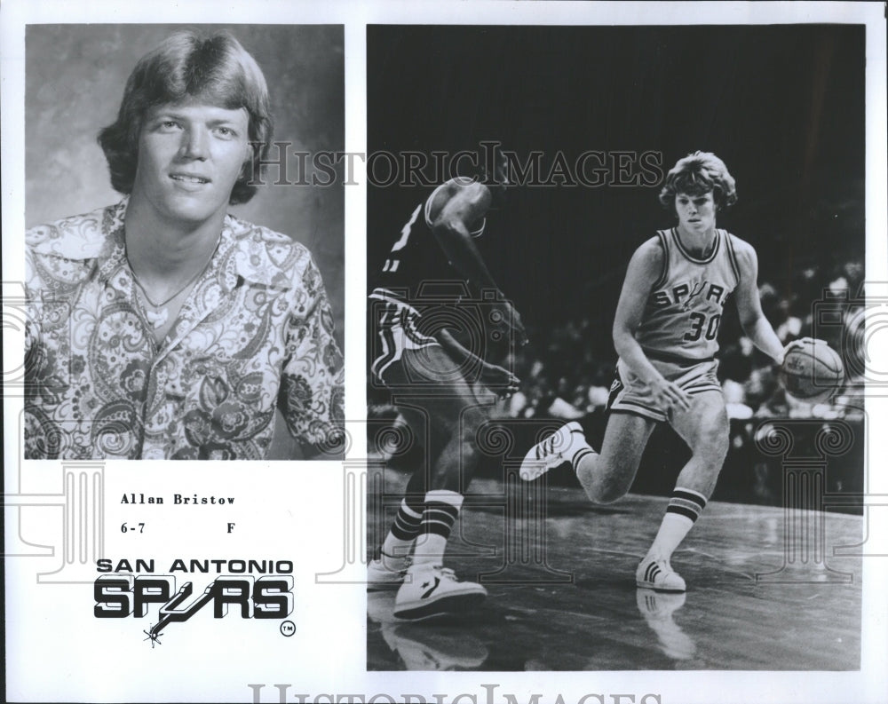 1976 San Antonio Spurs Allan Bristow - Historic Images