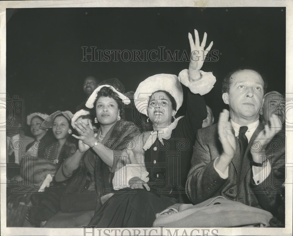 1952 Press Photo Marie Brewer Sugar Ray Sister Boxing - RRQ23863 - Historic Images