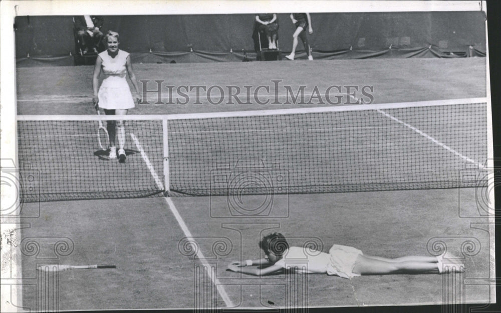 1960 Press Photo National Tennis Championship - RRQ24387 - Historic Images