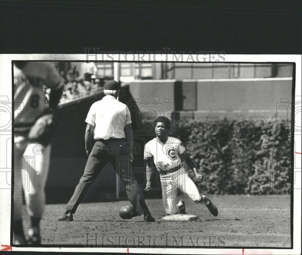 1978 Rodney Scott Cubs Vs Cincinnati Reds - Historic Images