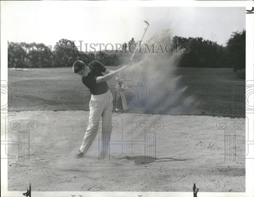 1960 Golfer John Leland - Historic Images