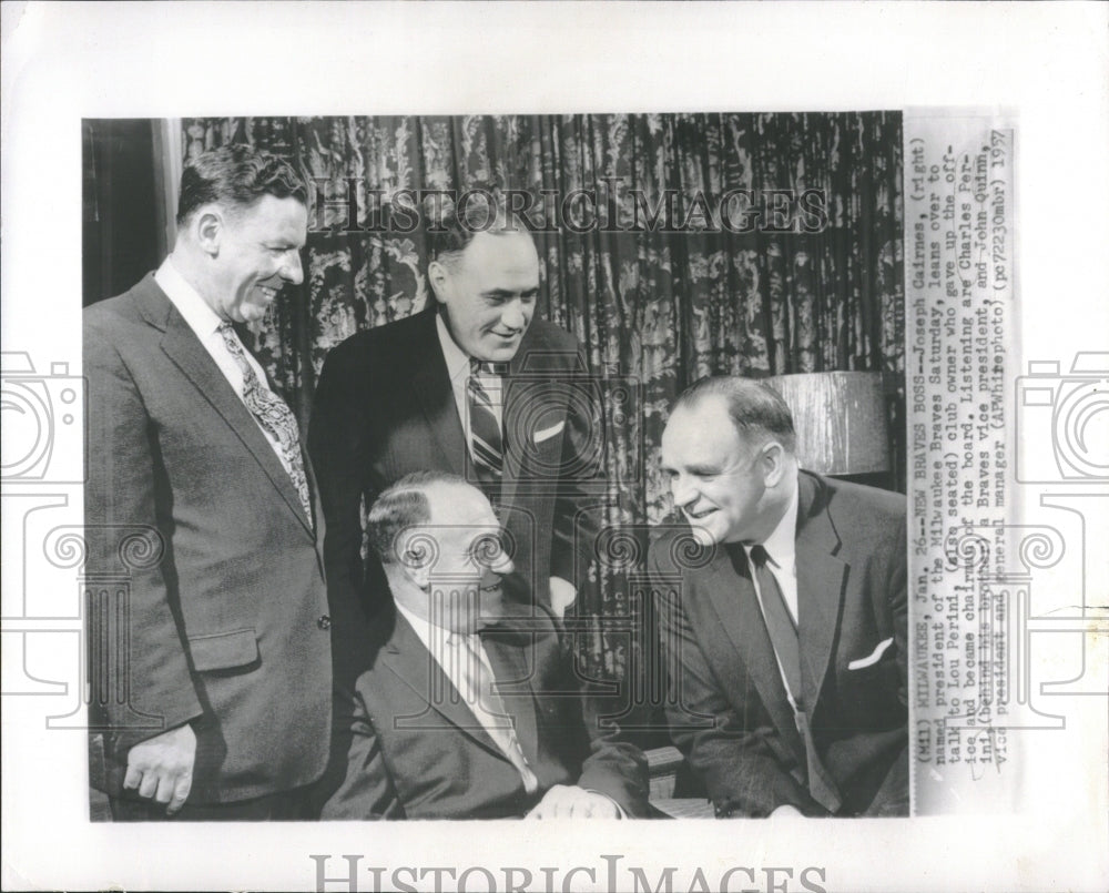 1957 Joseph Cairnes Unionist Politician - Historic Images