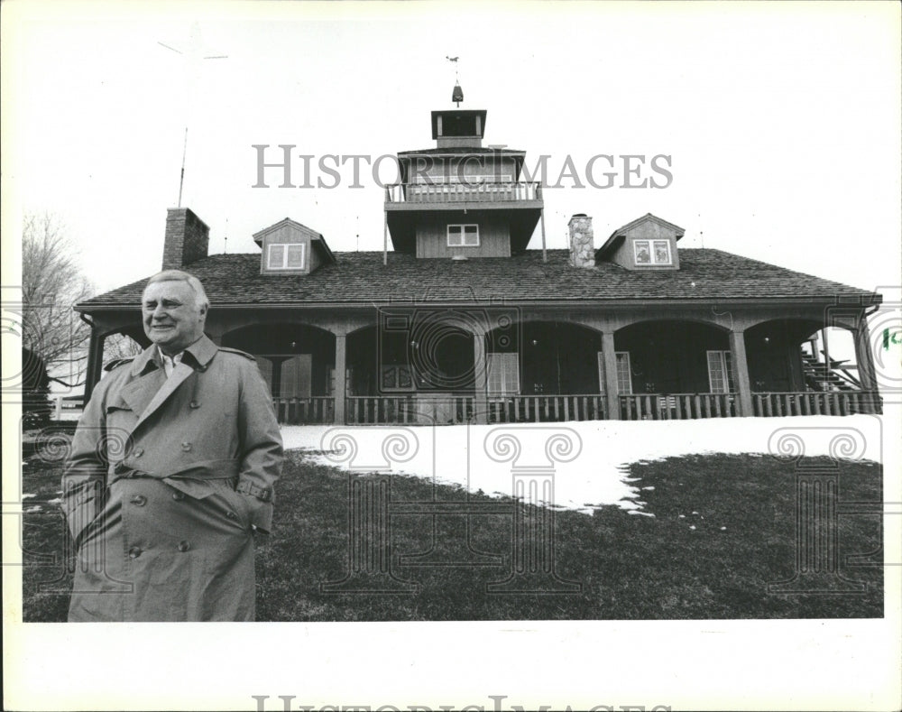 1984 Charlie Os Lodge Finaleys Barn Indiana - Historic Images