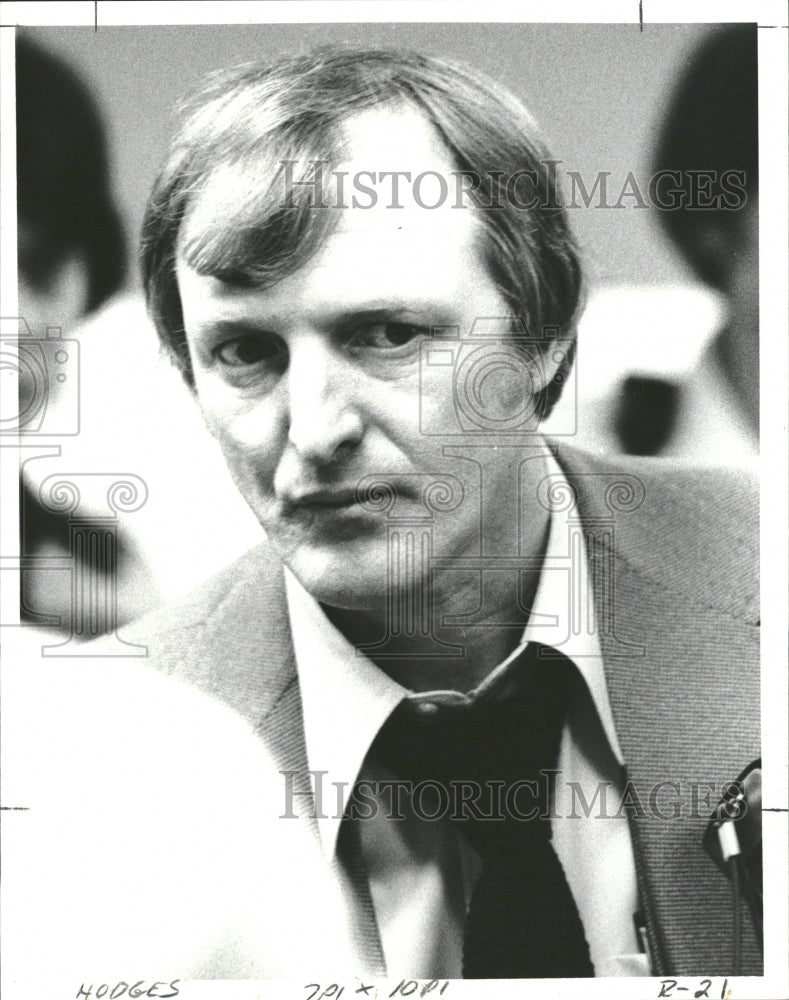 1979 Bill Hodges NCAA Georgia College Head - Historic Images