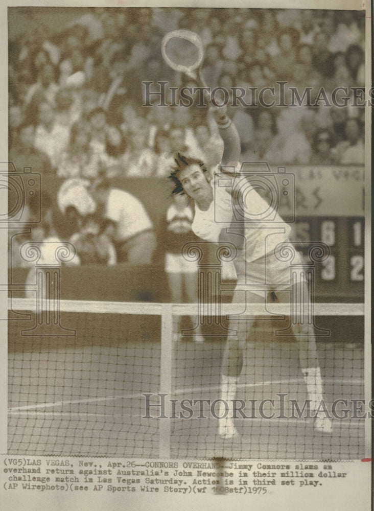 1975 Jimmy Connors Las Vegas Australia John - Historic Images