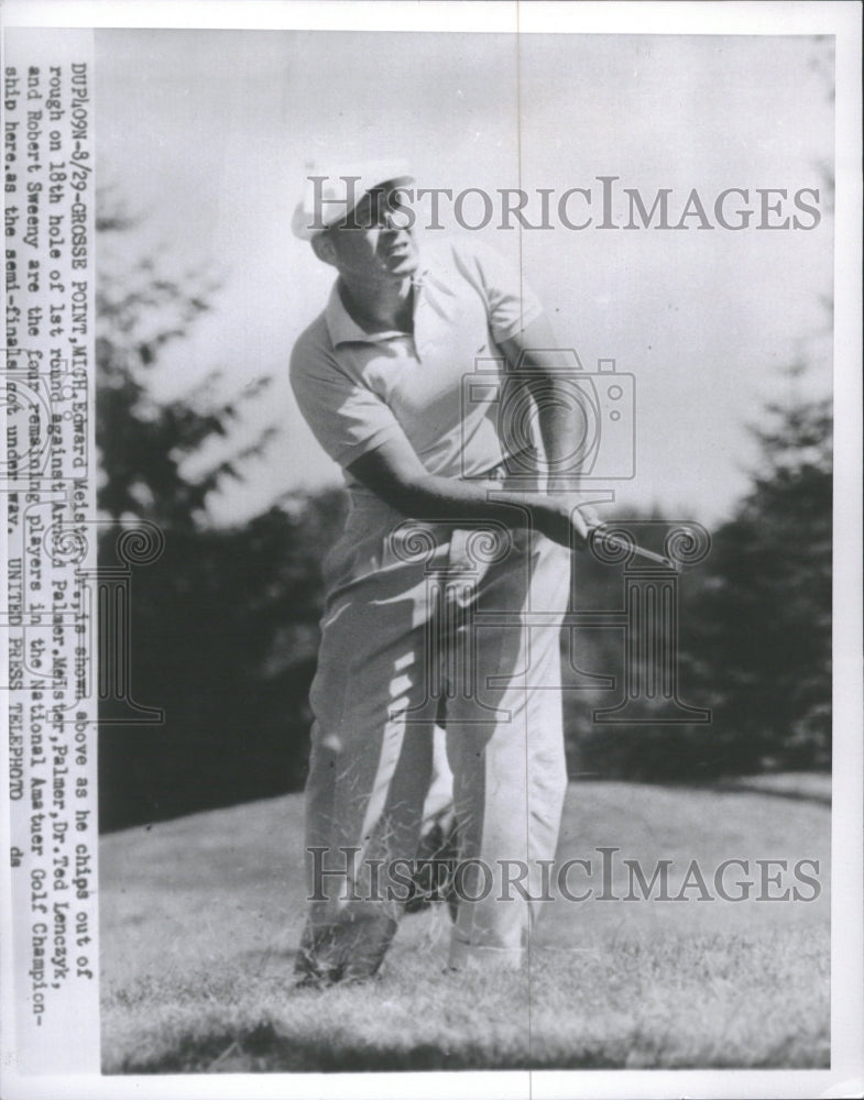 Golf Edward Meister Amatuer Golf - Historic Images