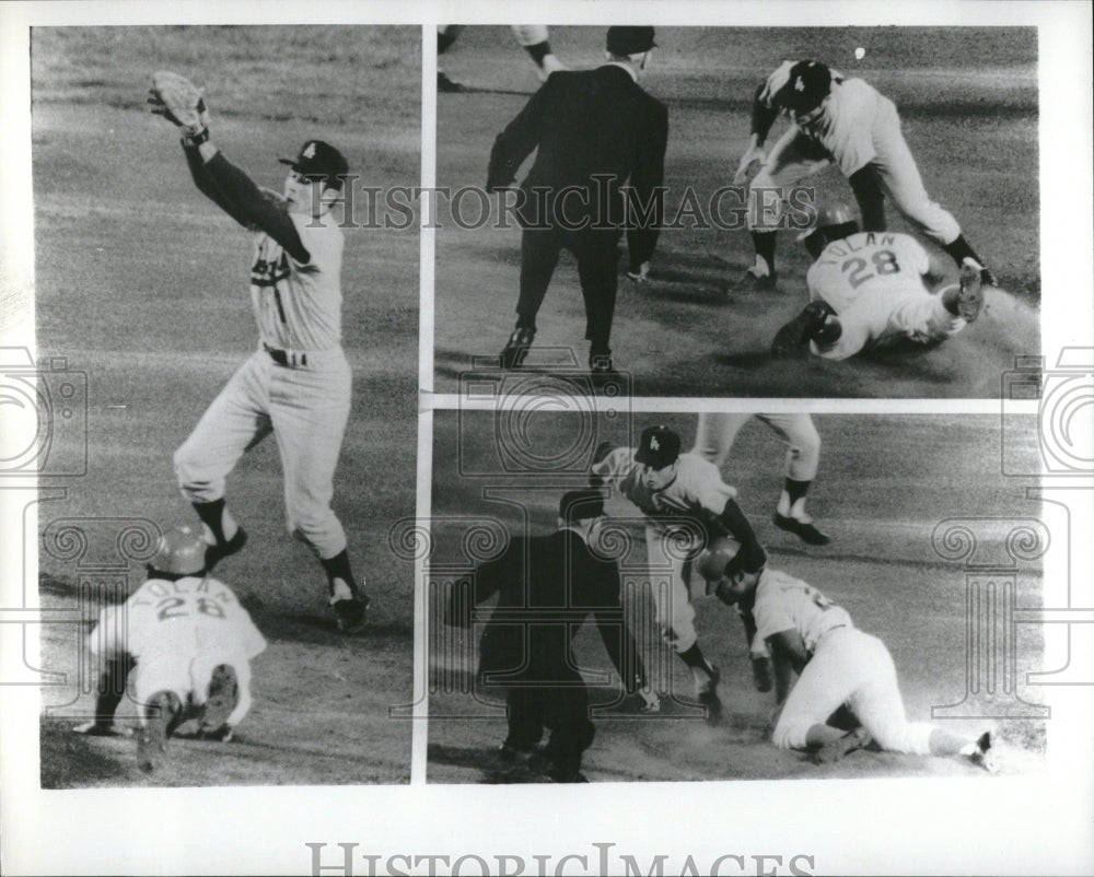 1970 Robert Tolan Bobby Out Line Fielder - Historic Images