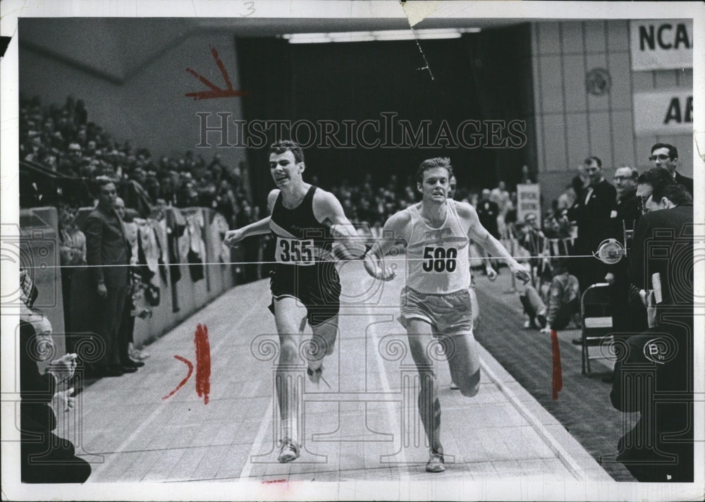 1969 NCAA Indoor Track Meet Finish Line-Historic Images