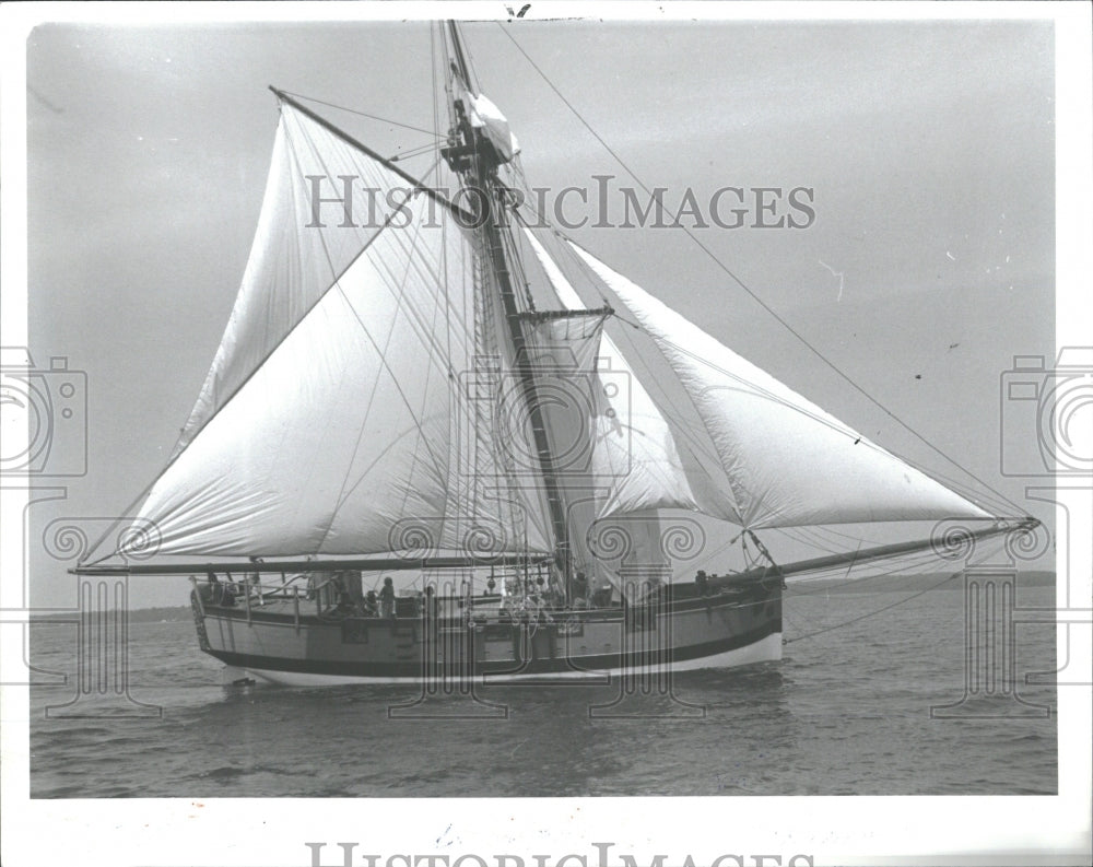 1981 Replica British Armed Sloop - Historic Images