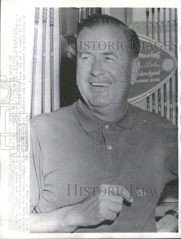 1964 Press Photo Larry Lee Lubbock Professional Golfer - RRQ38461 - Historic Images