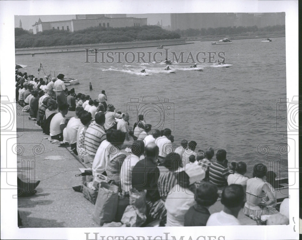 1956 Detroit News Regatta Speed Boat - Historic Images