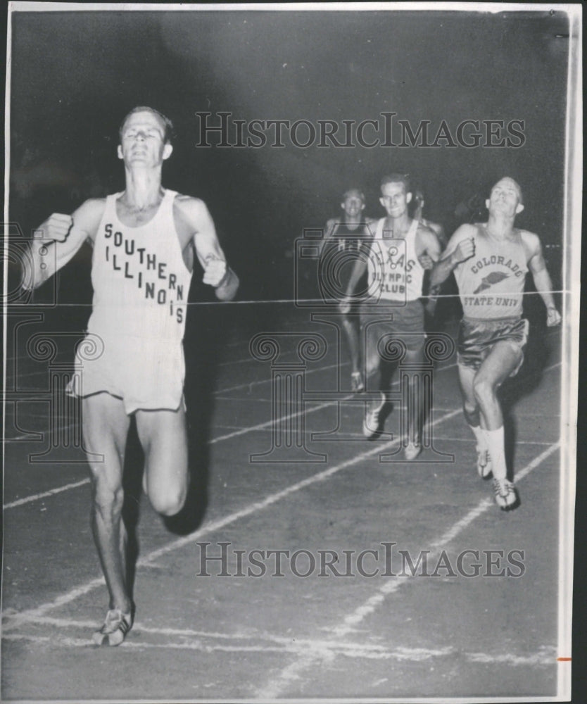1963 Press Photo Bill Cornell United State Houston Race - Historic Images