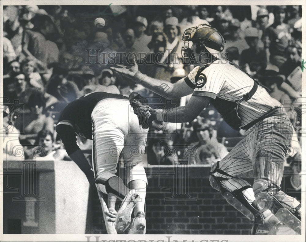 1980 Press Photo Cubs VS San Diego - Historic Images