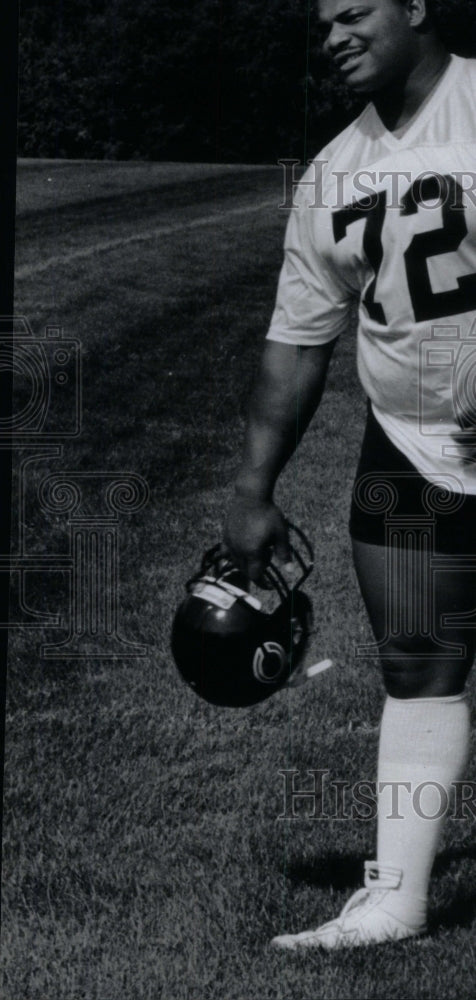 1988 Press Photo William Perry Football Player Lineman - RRQ43549 - Historic Images