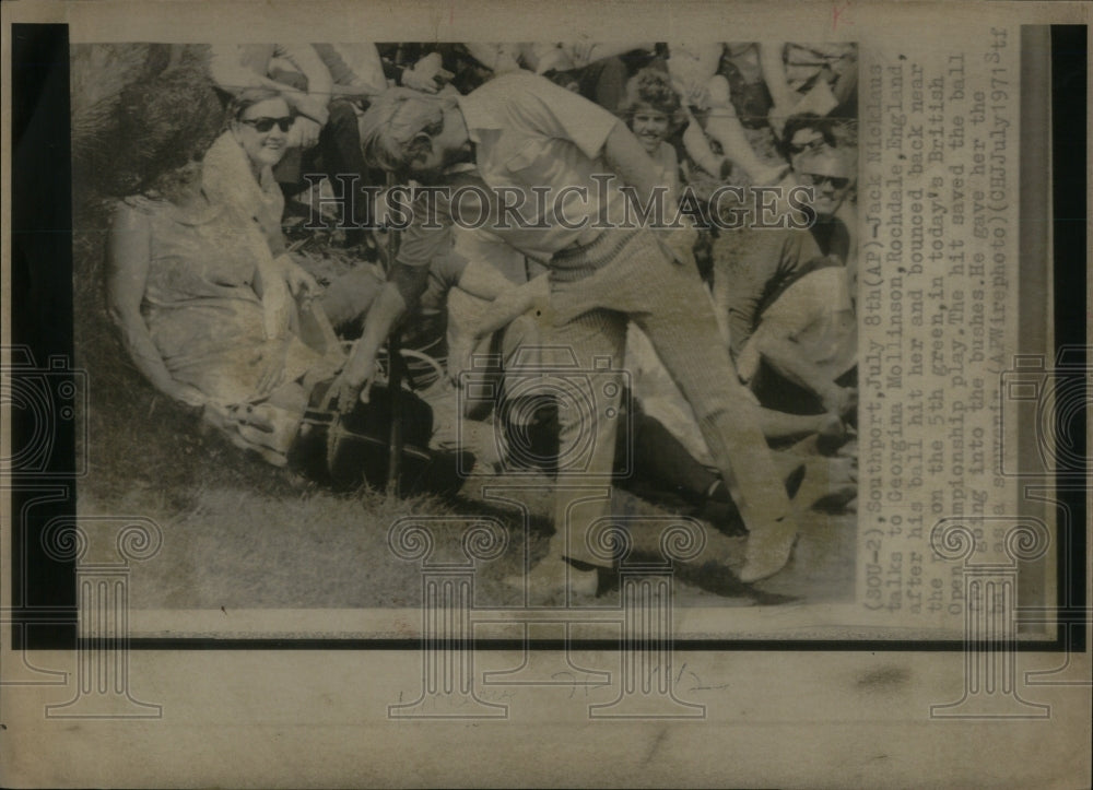 1971 Press Photo Jack Nicklaus British Open Golf - RRQ44113 - Historic Images