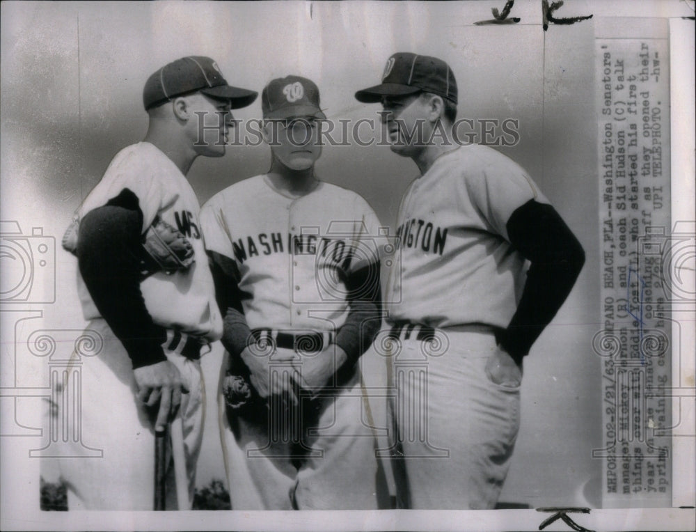 1963 Mickey Vernon Washington Senators Sid-Historic Images