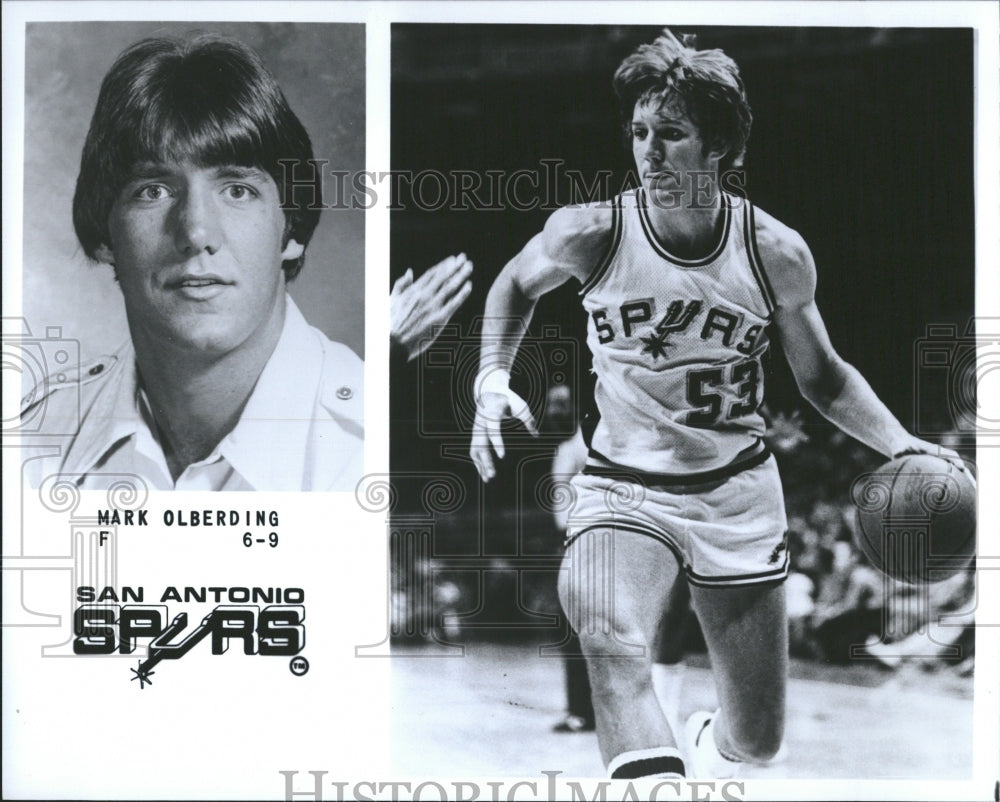 1979 Press Photo Mark Olberding basketball player games - RRQ46853 - Historic Images