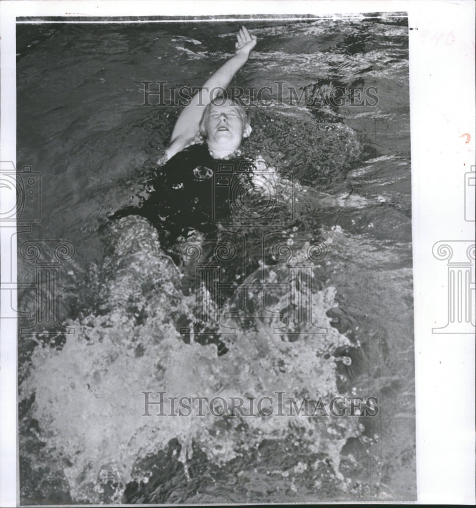 1960 Swimmer Chris Von Saltza In Action-Historic Images