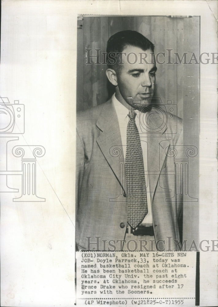 1955 Doyle Parrack Oak. City Univ. Coach - Historic Images