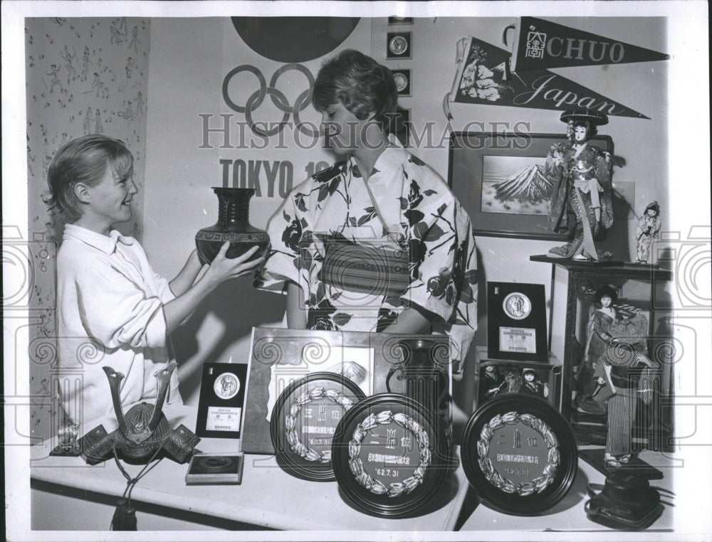 1963 Swimmer Donna Elizabeth DeVarona - Historic Images