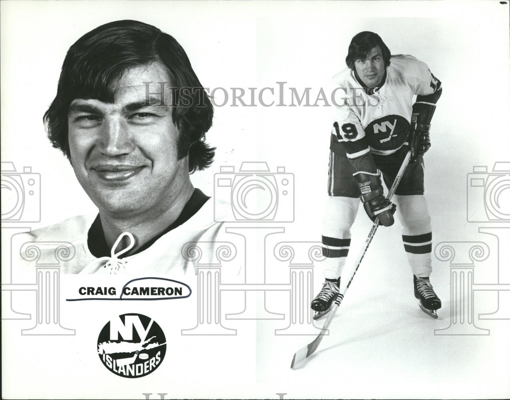 1973 Craig Cameron New York Islanders NHL - Historic Images