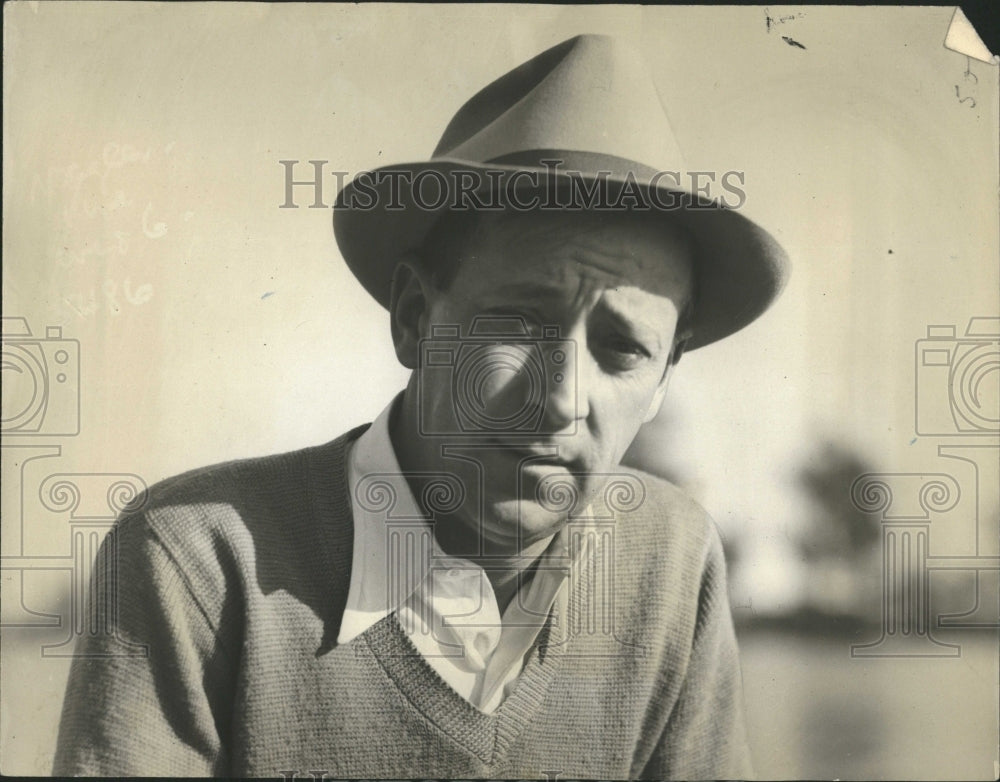 1936 Press Photo California Rowing Coach Russ Negler - Historic Images