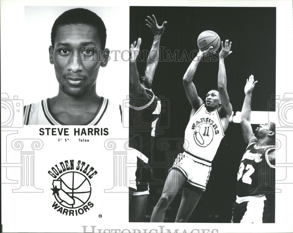 Press Photo Steve Harris NBA GuardGolden State Warriors - RRQ52031 - Historic Images