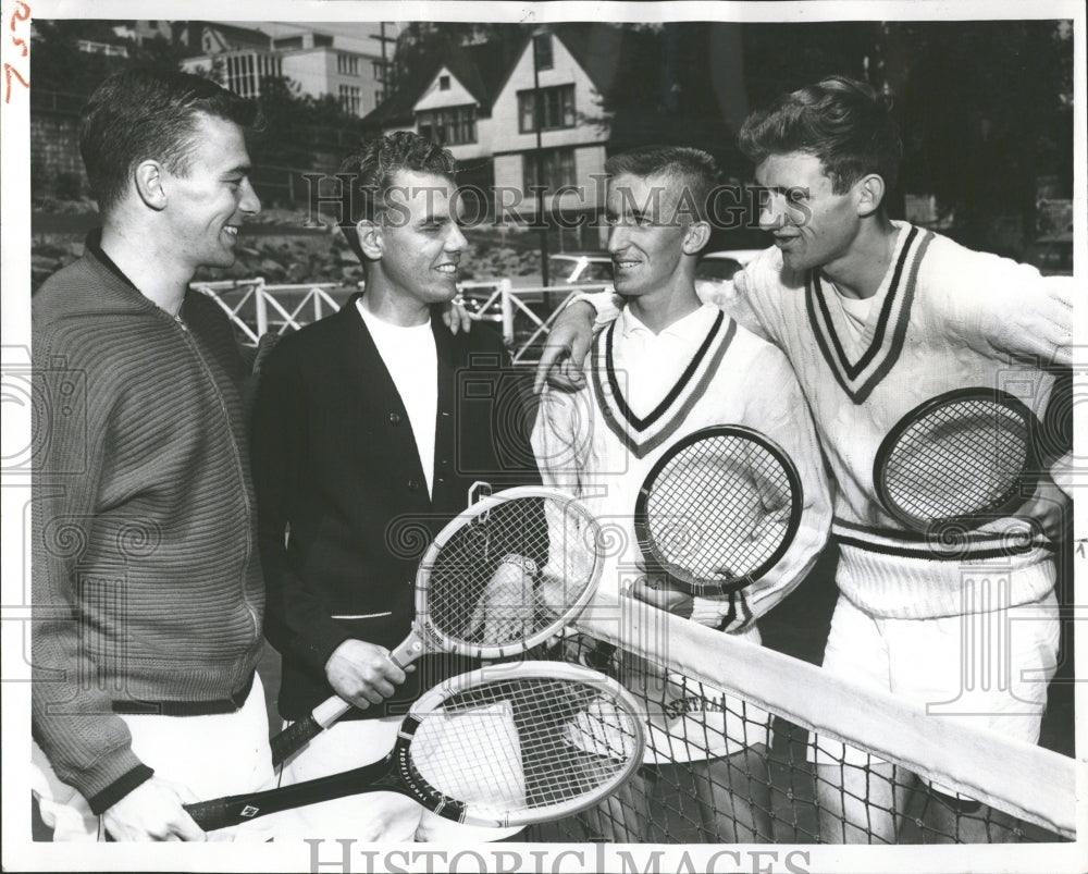 1956 Bob Allen Aris Frederick College Champ-Historic Images