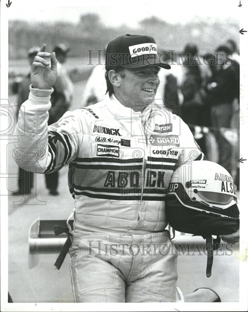 1981 Bill Alsup Race Car Driver CART Rookie - Historic Images