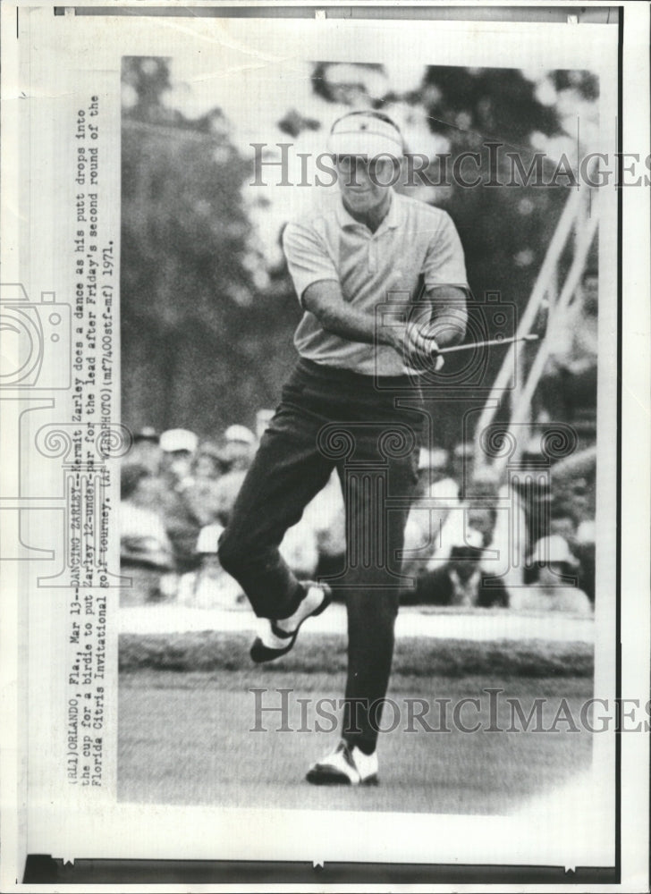 1971 Kermit Zarley American Golfer - Historic Images