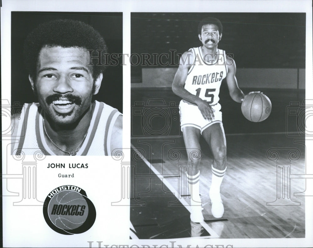 1976 Houston Rockets Player Profile Lucas - Historic Images