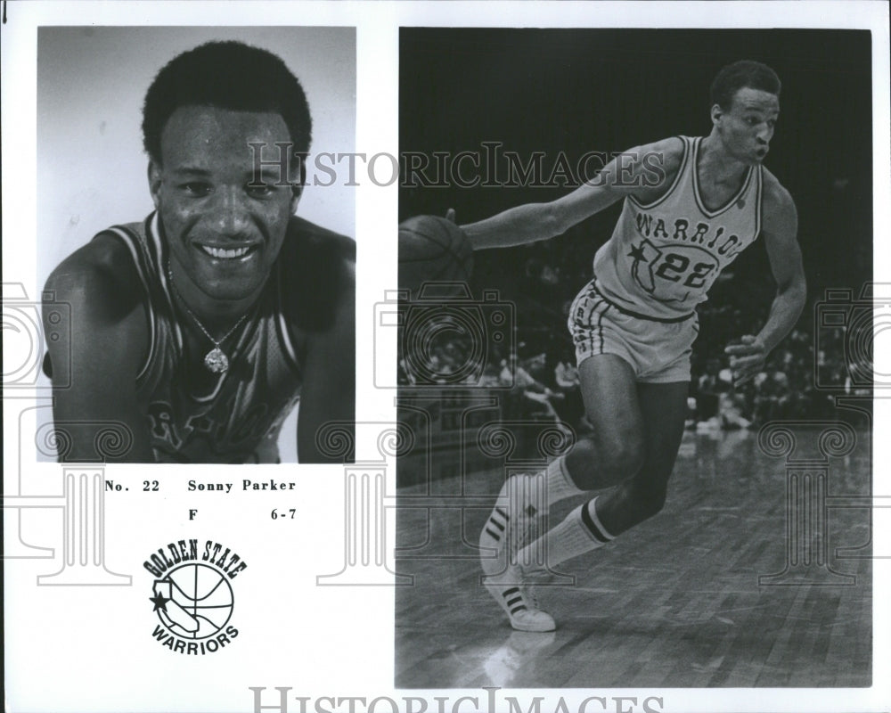 1979 Press Photo Sonny Parker Golden State Warriors - Historic Images