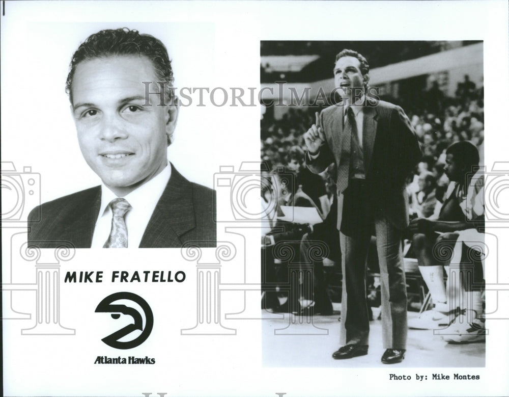 Noe Mike Fratello Atlanta Hawks - Historic Images