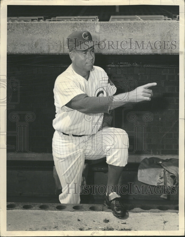 1963 Bob Kennedy Head Coach Chicago Cubs-Historic Images