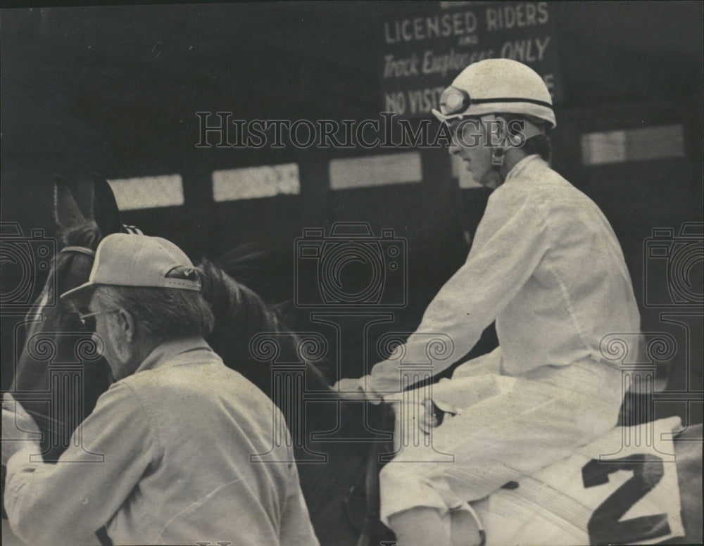 1981 Jockey J.P. Maxwell - Historic Images