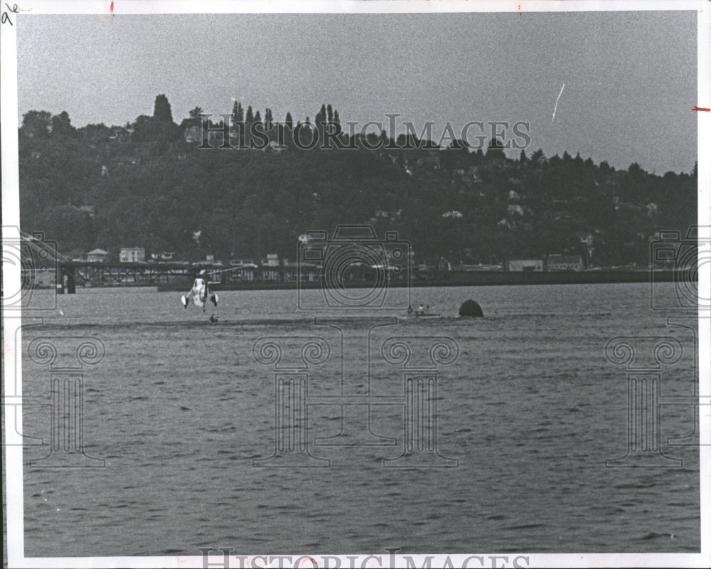 1966 Coast Guard Helicopter Bill Brow - Historic Images