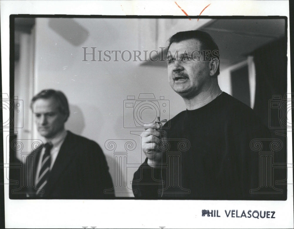 1993 Michael Ditka NFL Player Coach Chicago - Historic Images