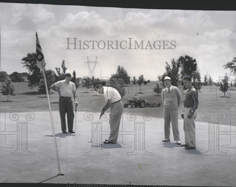 1958 Press Photo Glen Eagles Golf Club Edward McNulty - Historic Images