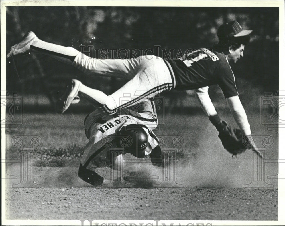 1984 Press Photo Bloom High School Baseball - RRQ59825 - Historic Images