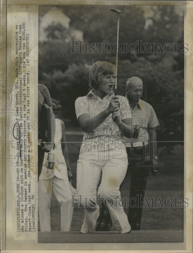 1974 Jo Anne Carmar Golf - Historic Images