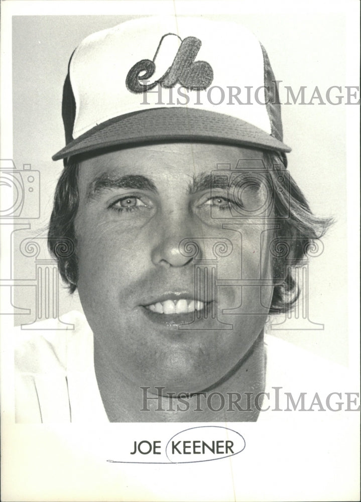 1979 Press Photo Joseph Donald Keener Baseball pitcher - RRQ61109 - Historic Images