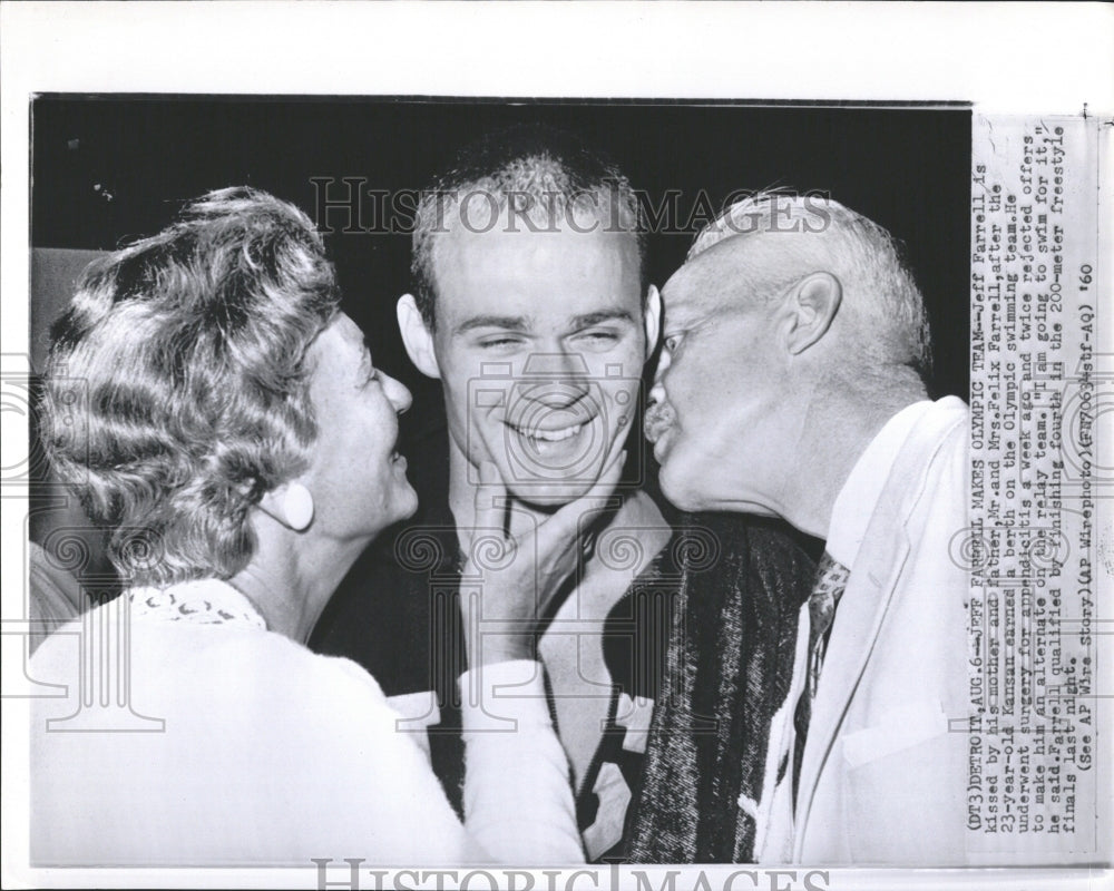 1960 Jeff Farrell/Olympics/Swimming - Historic Images