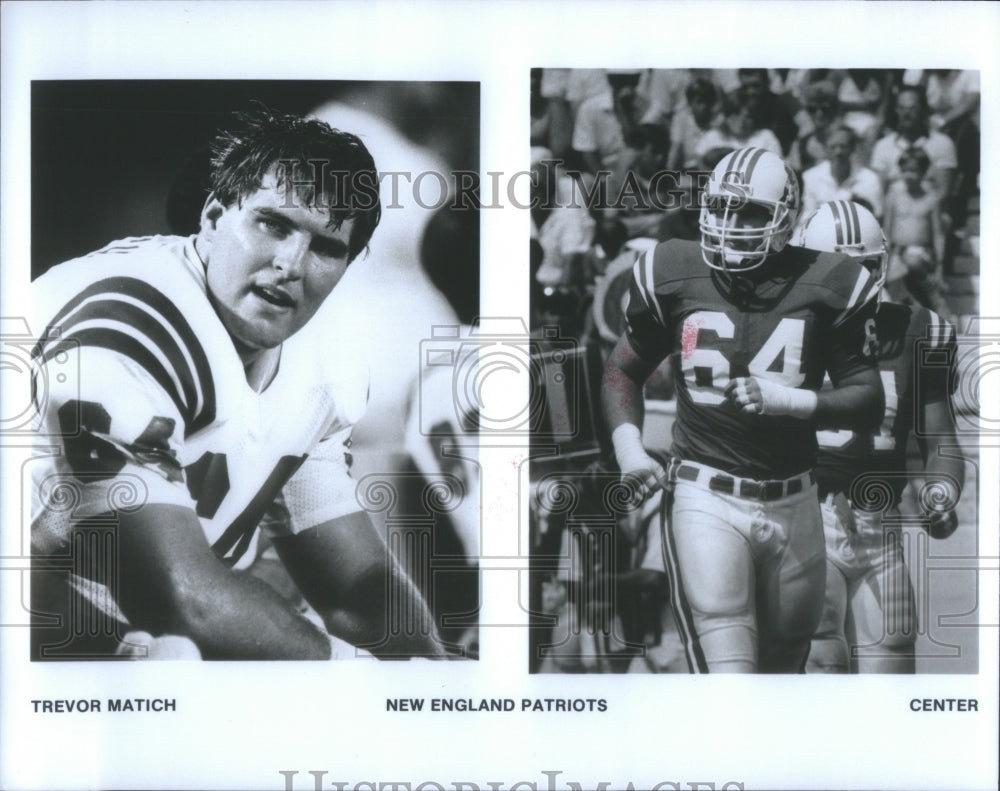 New England Patriots Center Trevor Matichi-Historic Images